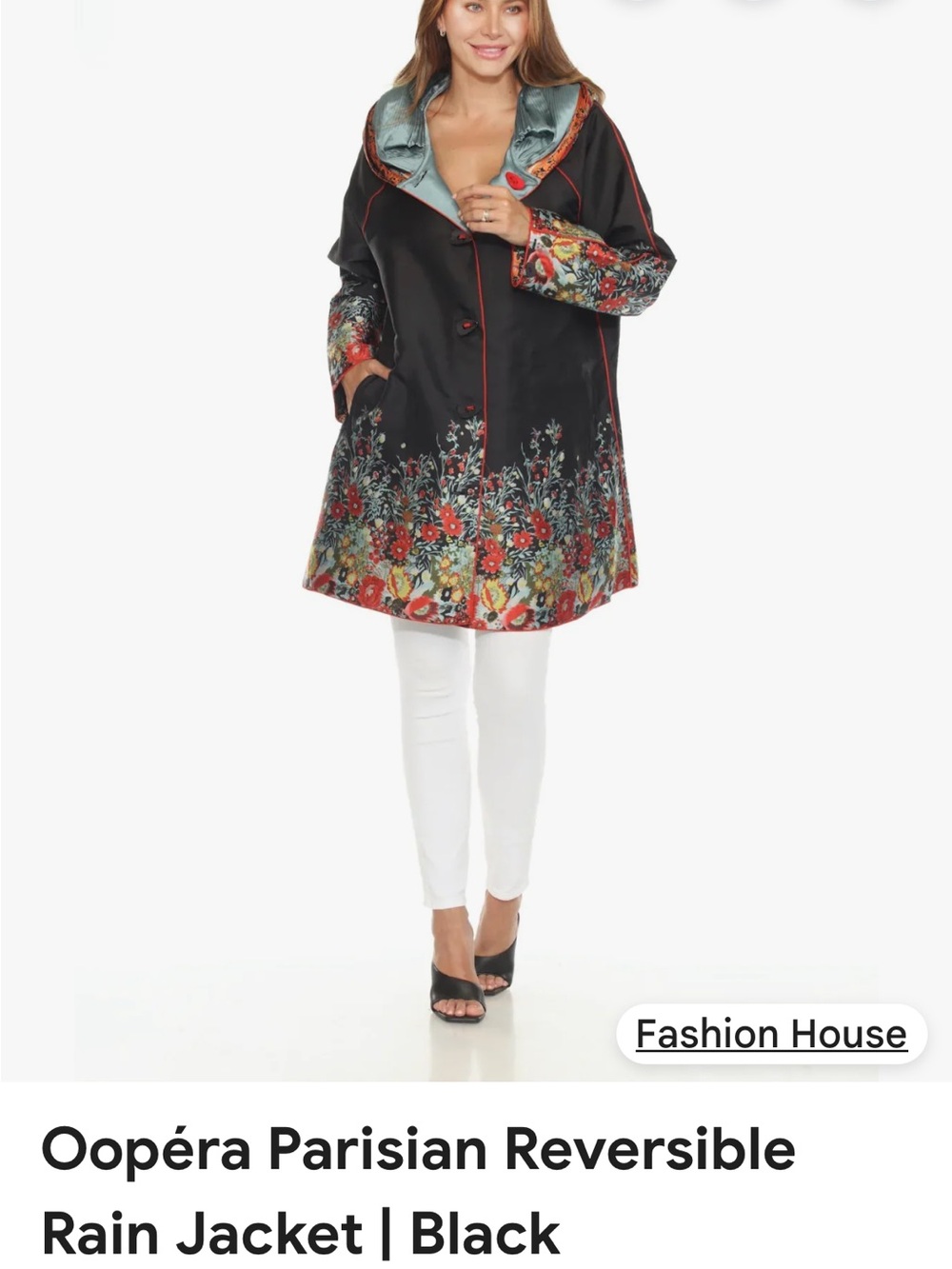 Oopera Reversible Raincoat